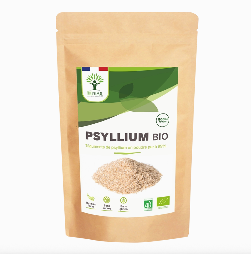 Psyllium blond bio en poudre