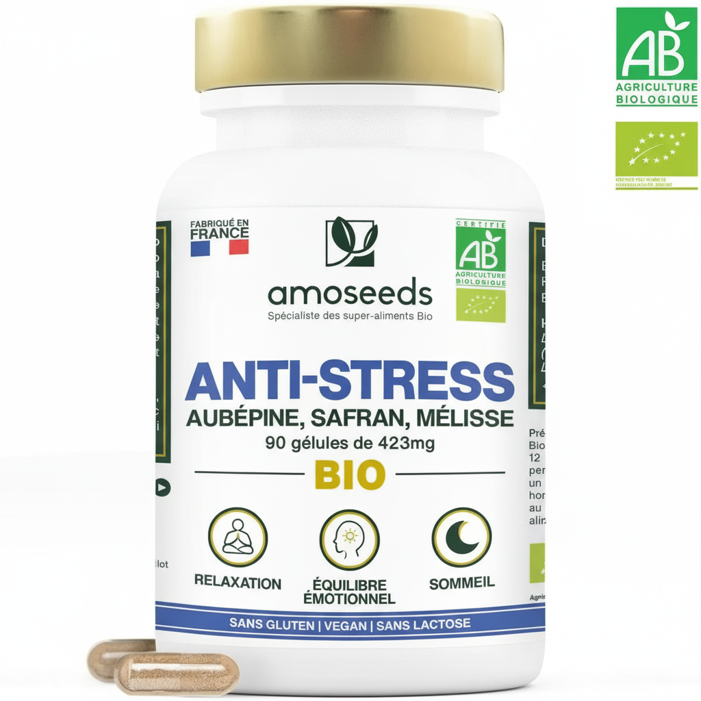 Complexe Anti-Stress Bio - 90 gélules