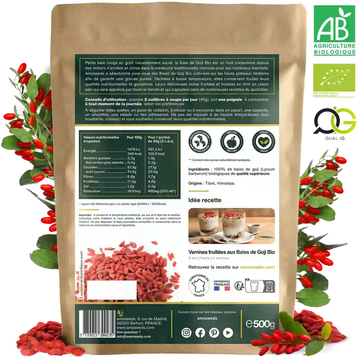 Baies de Goji Bio