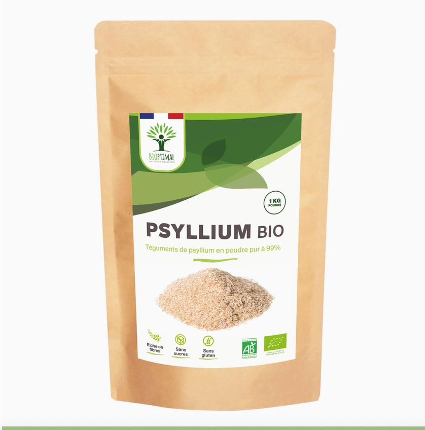 Psyllium blond bio en poudre
