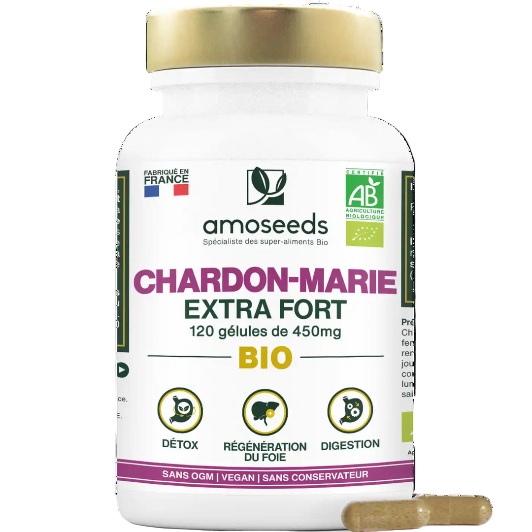 Chardon-marie bio, extra fort | 120 gélules