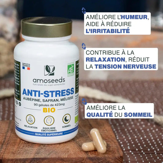 Complexe Anti-Stress Bio - 90 gélules