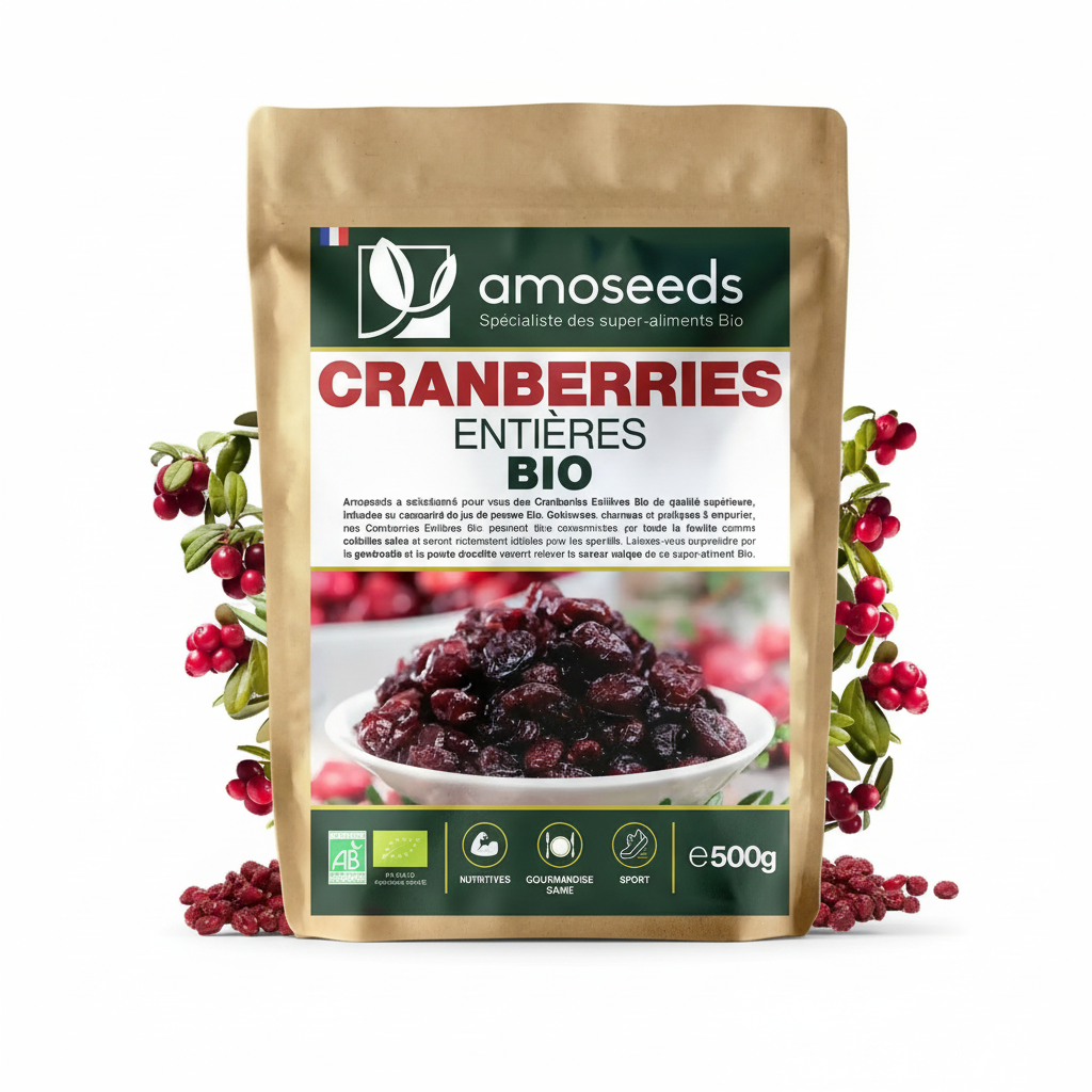 Cranberries Entières Bio