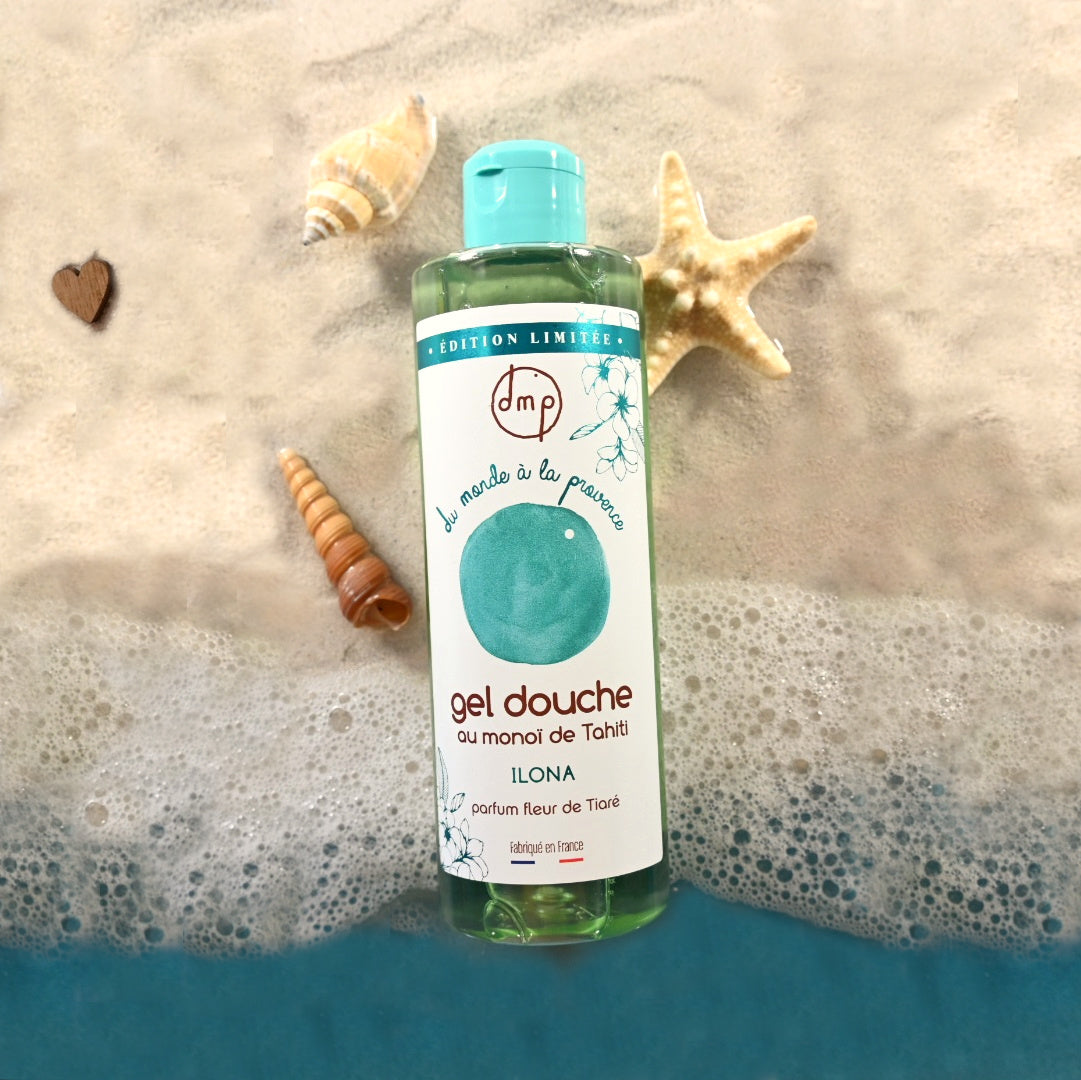 Gel douche au Monoï de Tahiti parfum Fleur de Tiaré
