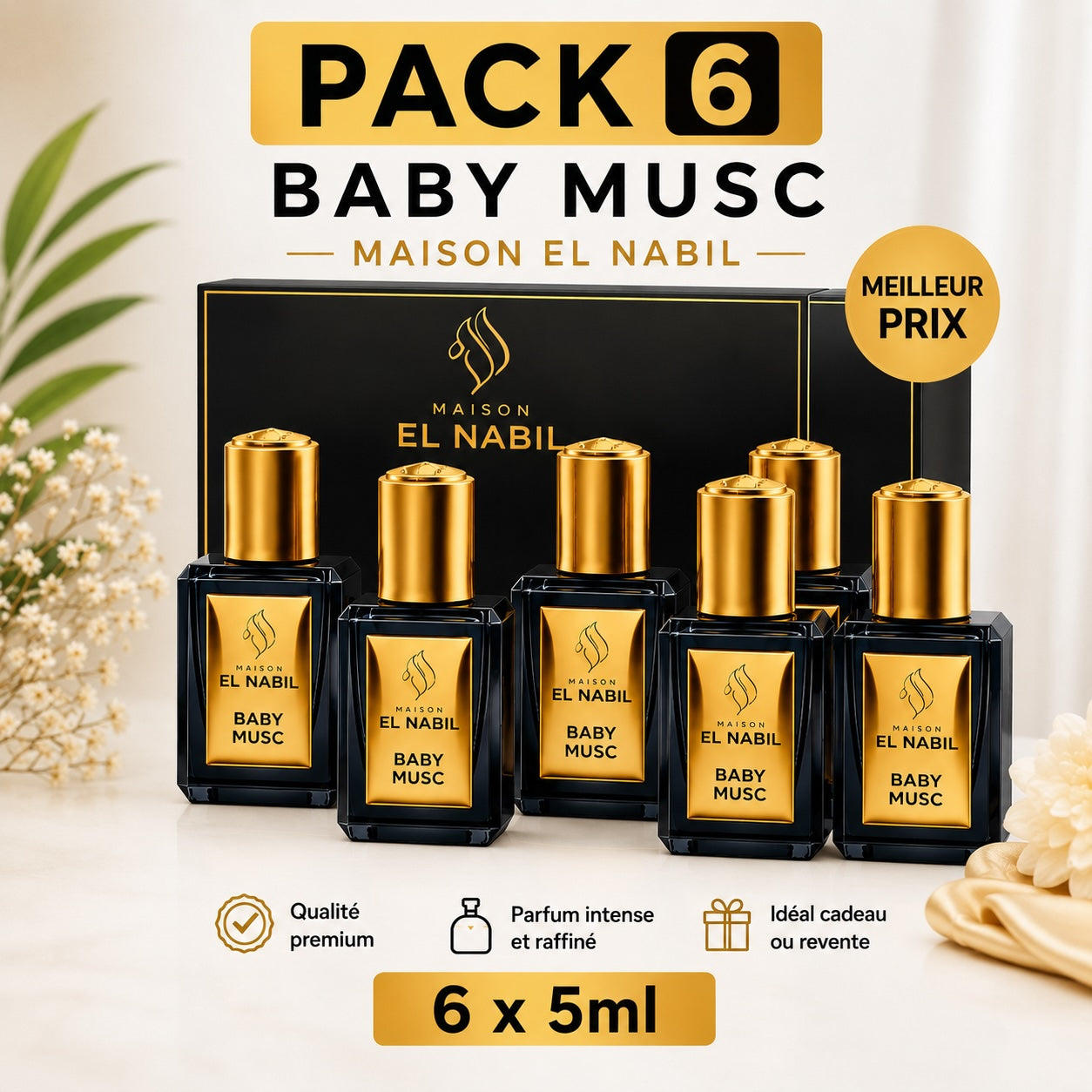 El Nabil Baby Musc 5ml