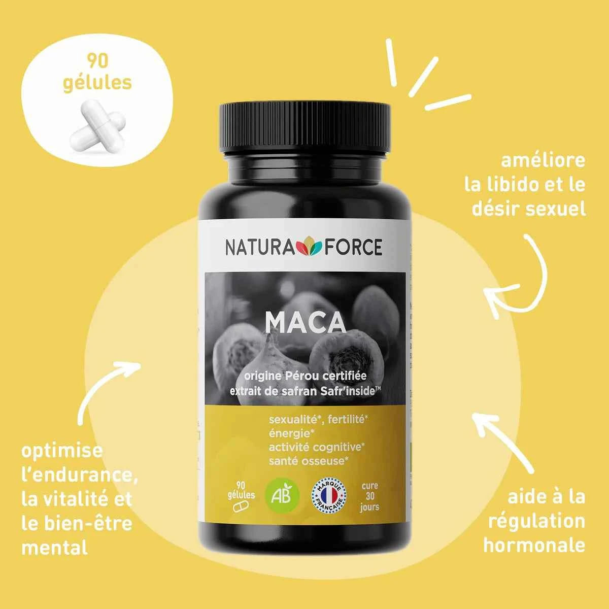 Maca bio du Pérou