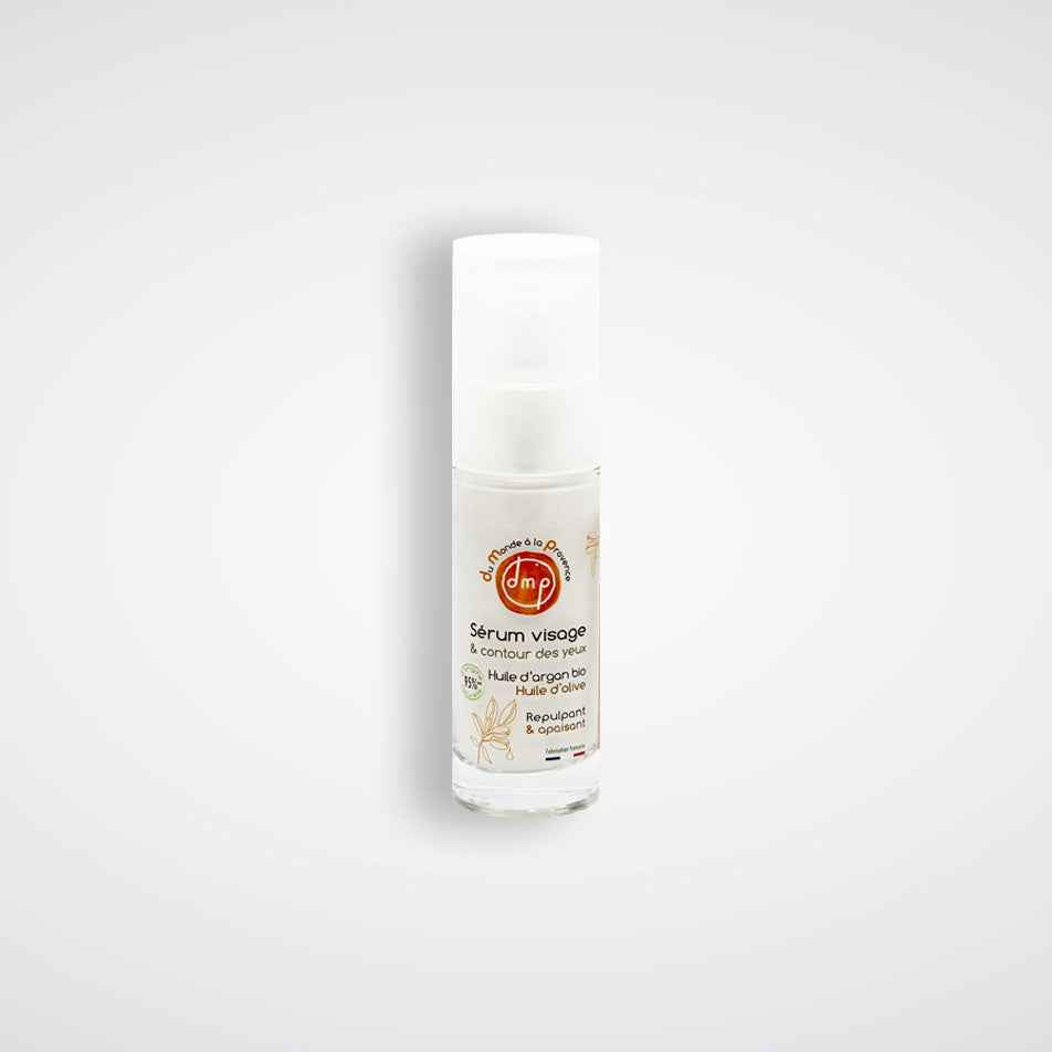 Sérum visage et contour des yeux à l’Argan BIO parfum Fleur d’Oranger – 30 ml