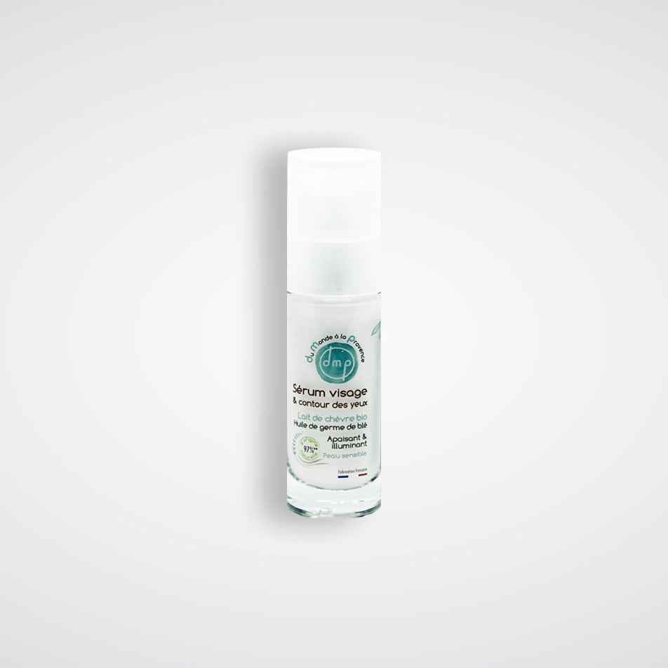 Sérum visage et contour des yeux au Lait de Chèvre BIO – 30ml