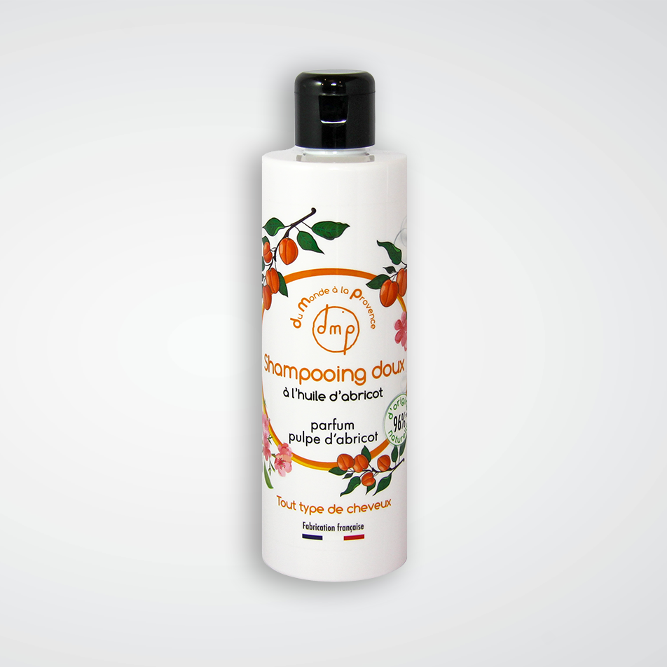 Shampoing doux parfum Pulpe d’Abricot – 250ml