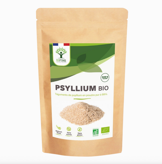 Psyllium blond bio en poudre