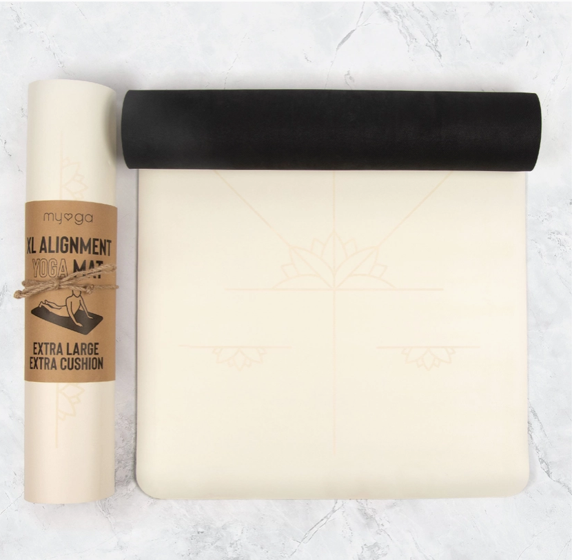 Tapis de yoga d'alignement extra large
