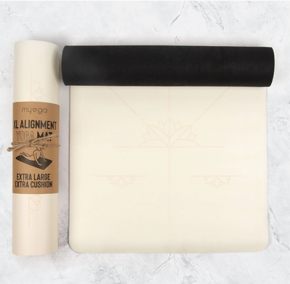 Tapis de yoga d'alignement extra large