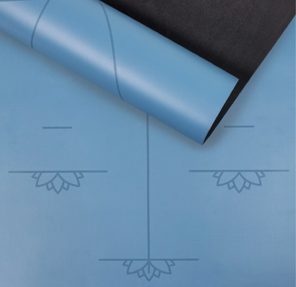 Tapis de yoga d'alignement extra large