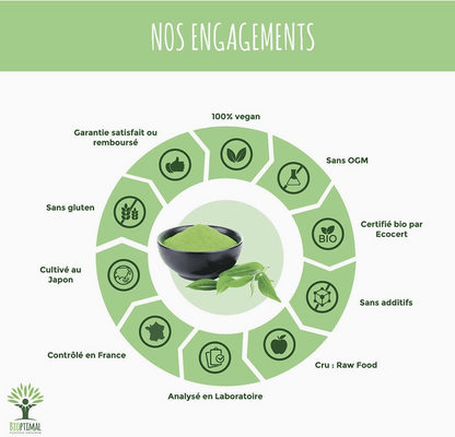 Matcha bio poudre 150g