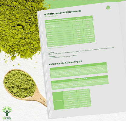 Matcha bio poudre 150g