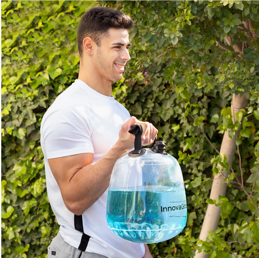 Kettlebell à eau et guide exercices