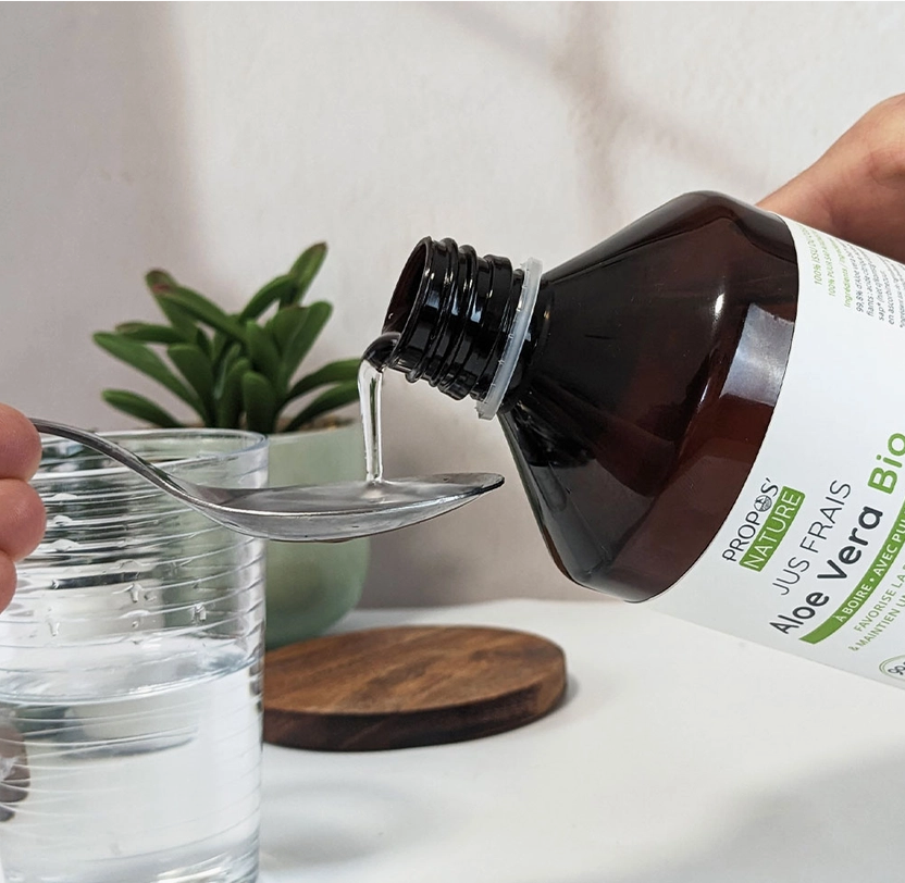 Jus D'aloe Vera Bio a Boire - Complément Alimentaire -500ml
