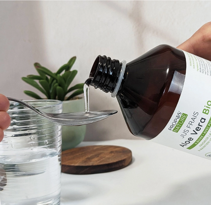 Jus D'aloe Vera Bio a Boire - Complément Alimentaire -500ml