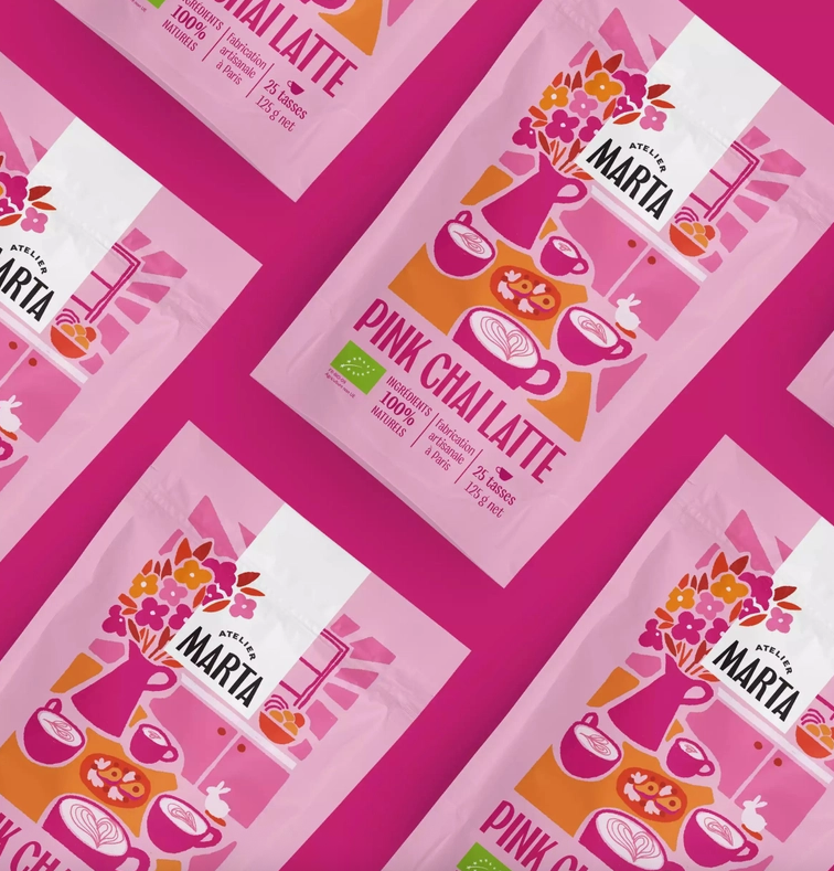 Pink Chai Latte | performance physique et mentale