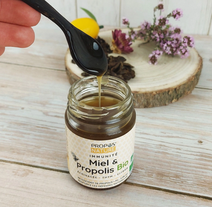 Mélange Immunité Bio - Miel Propolis Thym citron - 125g -Vita Fit Paris