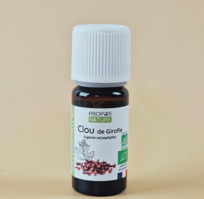 Huile Essentielle de Clou de Girofle Bio 10ml | Vita Fit Paris