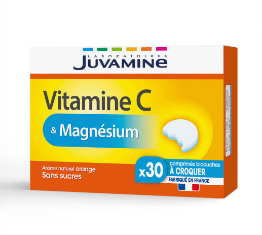 Complément alimentaire vitamine C & magnésium - JUVAMINE