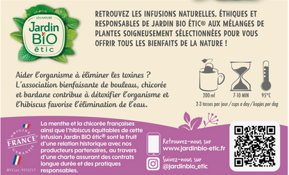 Infusion Detox 30g Jardin Bio