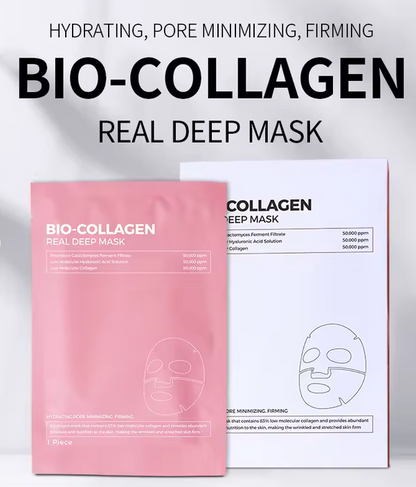 Masque visage coréen au collagène – Hydratant, Raffermissant & Lissant