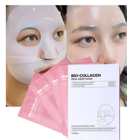 Masque visage coréen au collagène – Hydratant, Raffermissant & Lissant