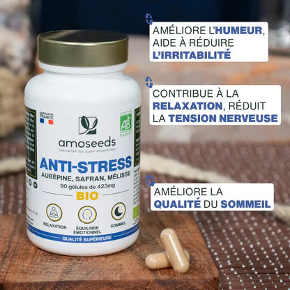 Complexe Anti-Stress Bio - 90 gélules