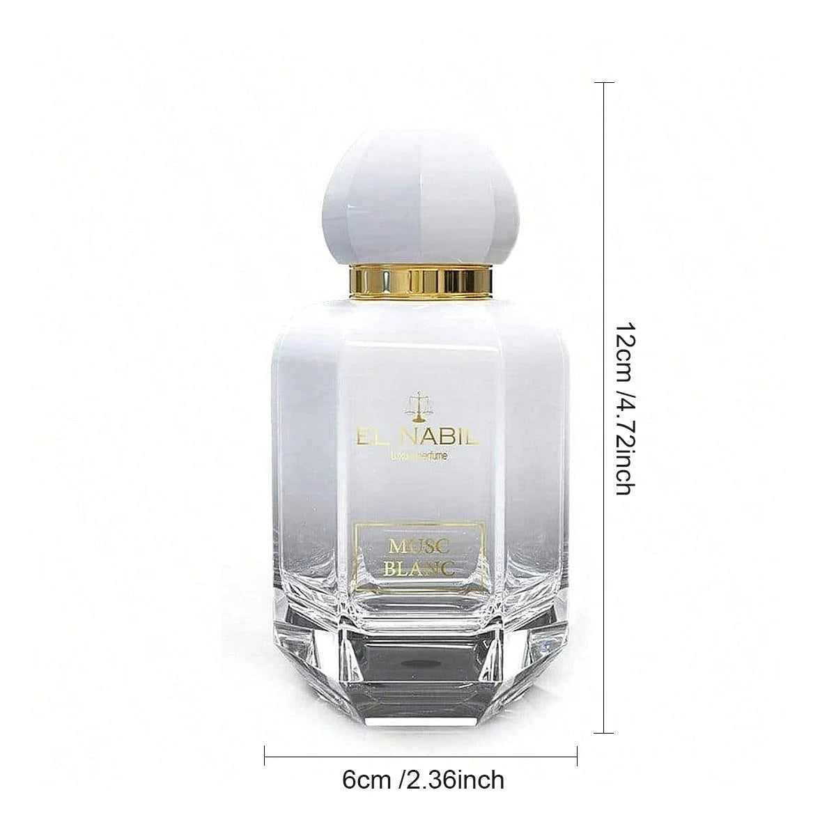 Eau de toilette El Nabil Musc blanc 65ml
