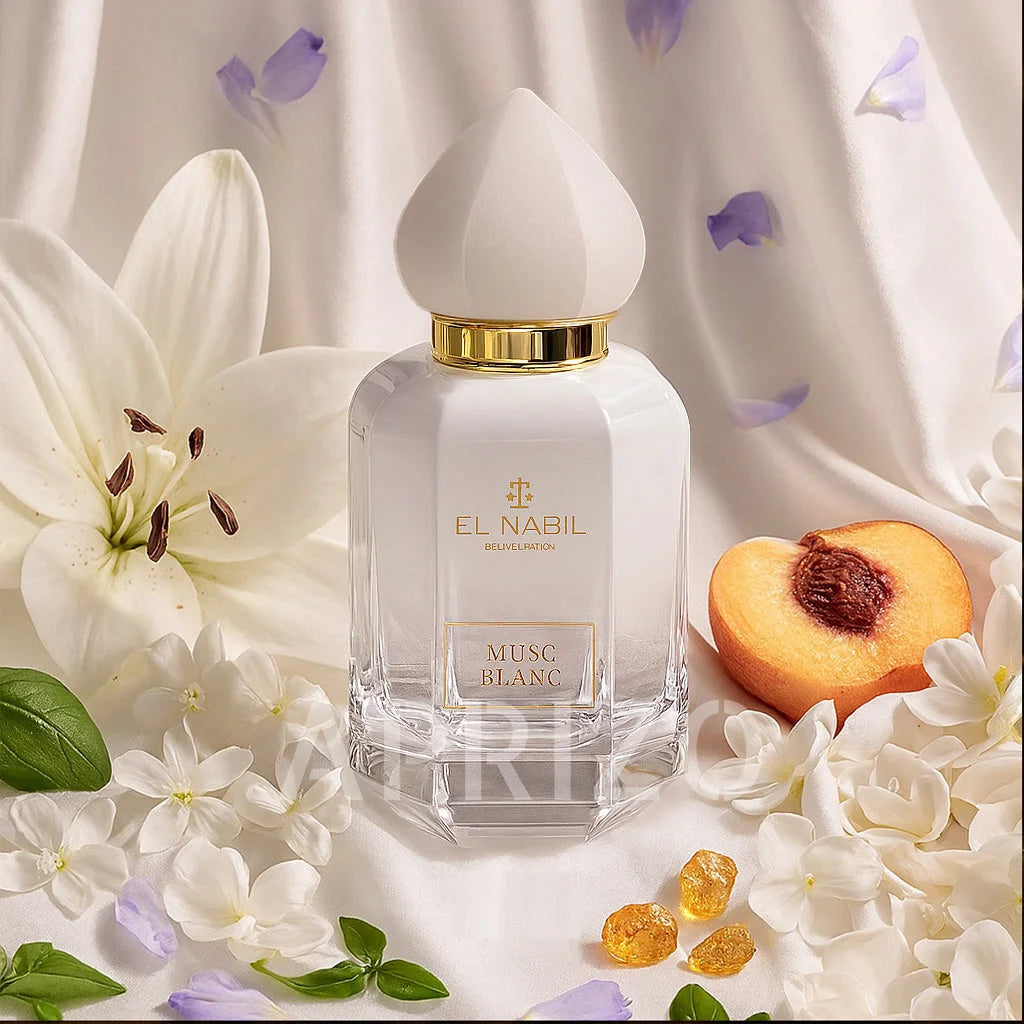 Eau de toilette El Nabil Musc blanc 65ml