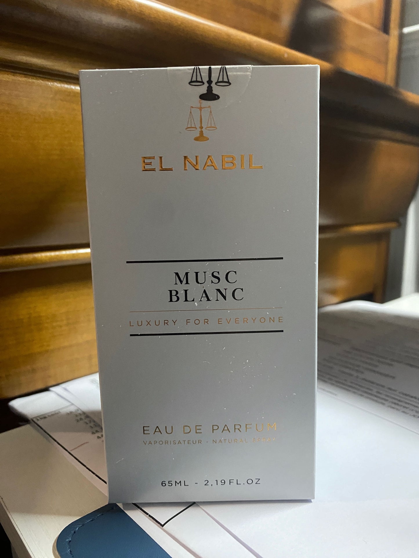 Eau de toilette El Nabil Musc blanc 65ml