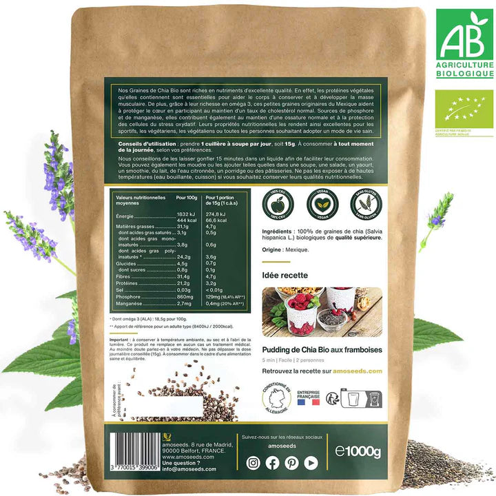 Graines de Chia Bio