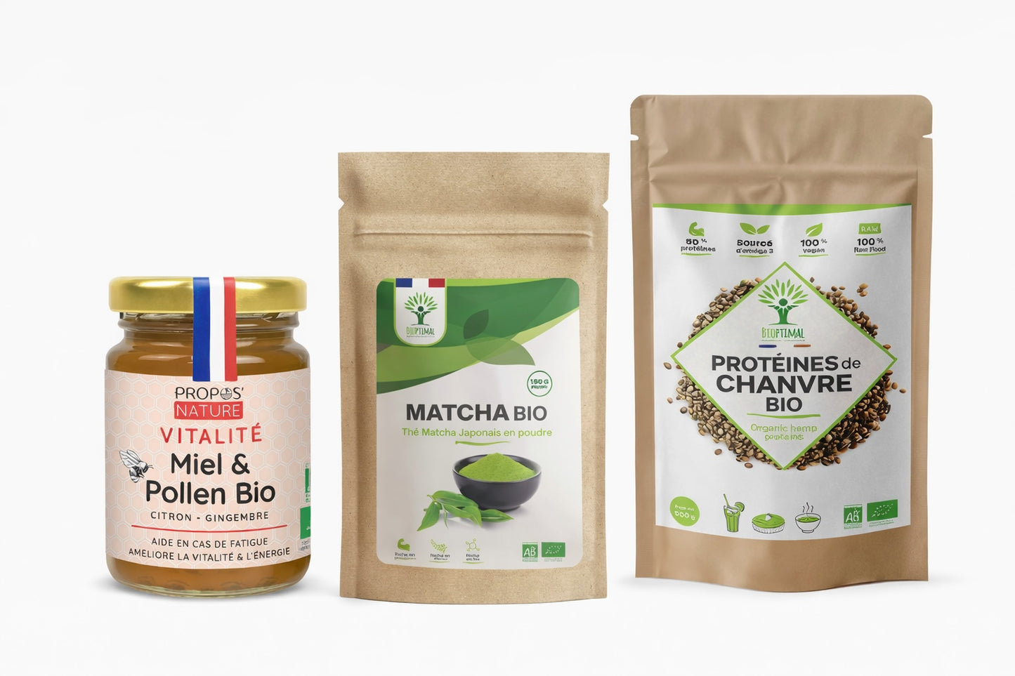 Lot Vitalité – Pack Miel Vitalité & Énergie