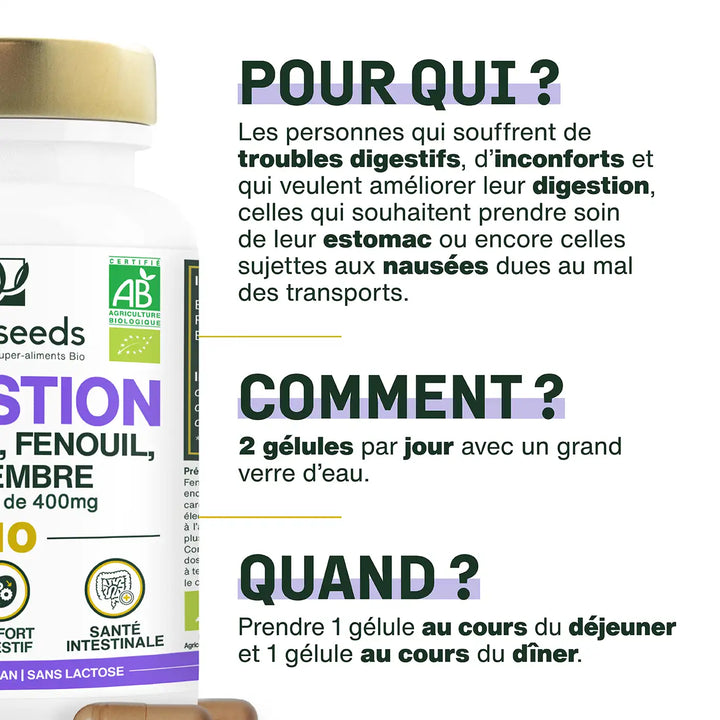 Digestion bio | 60 gélules
