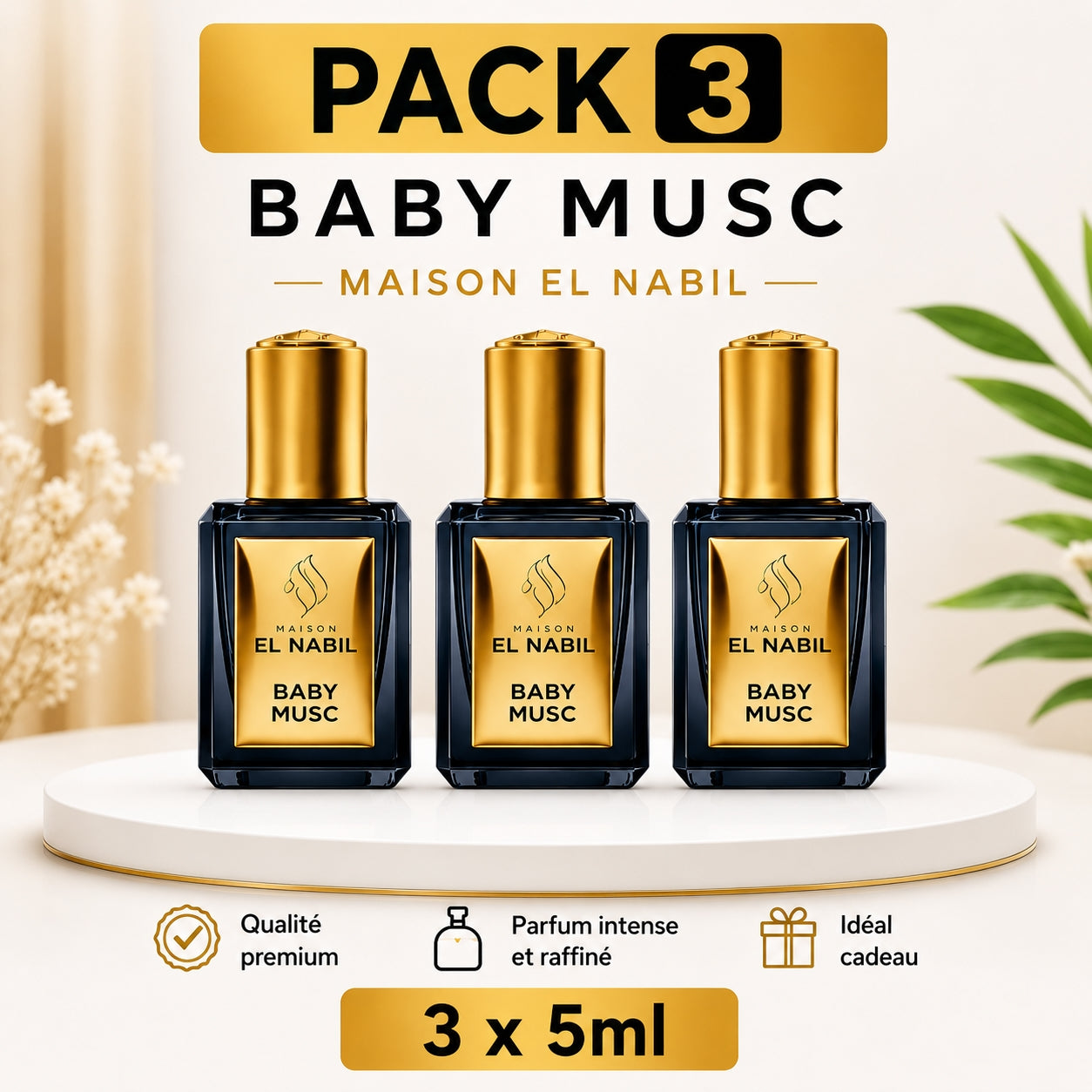 El Nabil Baby Musc 5ml