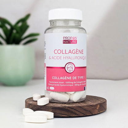 COLLAGÈNE avec ACIDE HYALURONIQUE & VITAMINE C