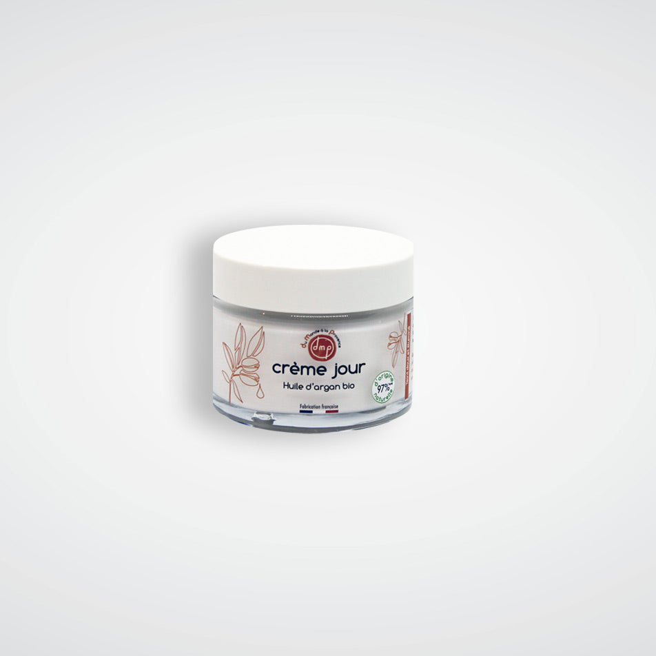 Crème Jour Visage à l’Argan BIO parfum Fleur d’Oranger – 40 ml