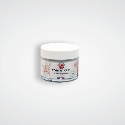 Crème Jour Visage à l’Argan BIO parfum Fleur d’Oranger – 40 ml