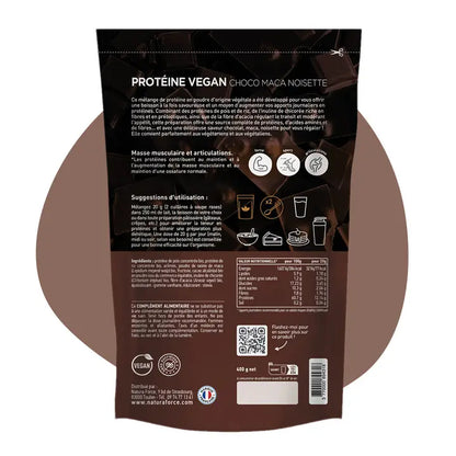 Protéine Vegan Chocolat Maca Noisette