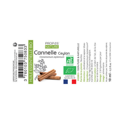 Huile essentielle Cannelle de Ceylan - 10ml