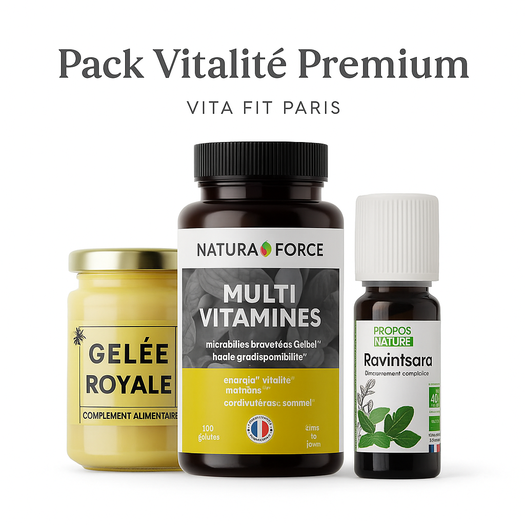 Pack Vitalité Premium – Gelée Royale, Multivitamines & Ravintsara: