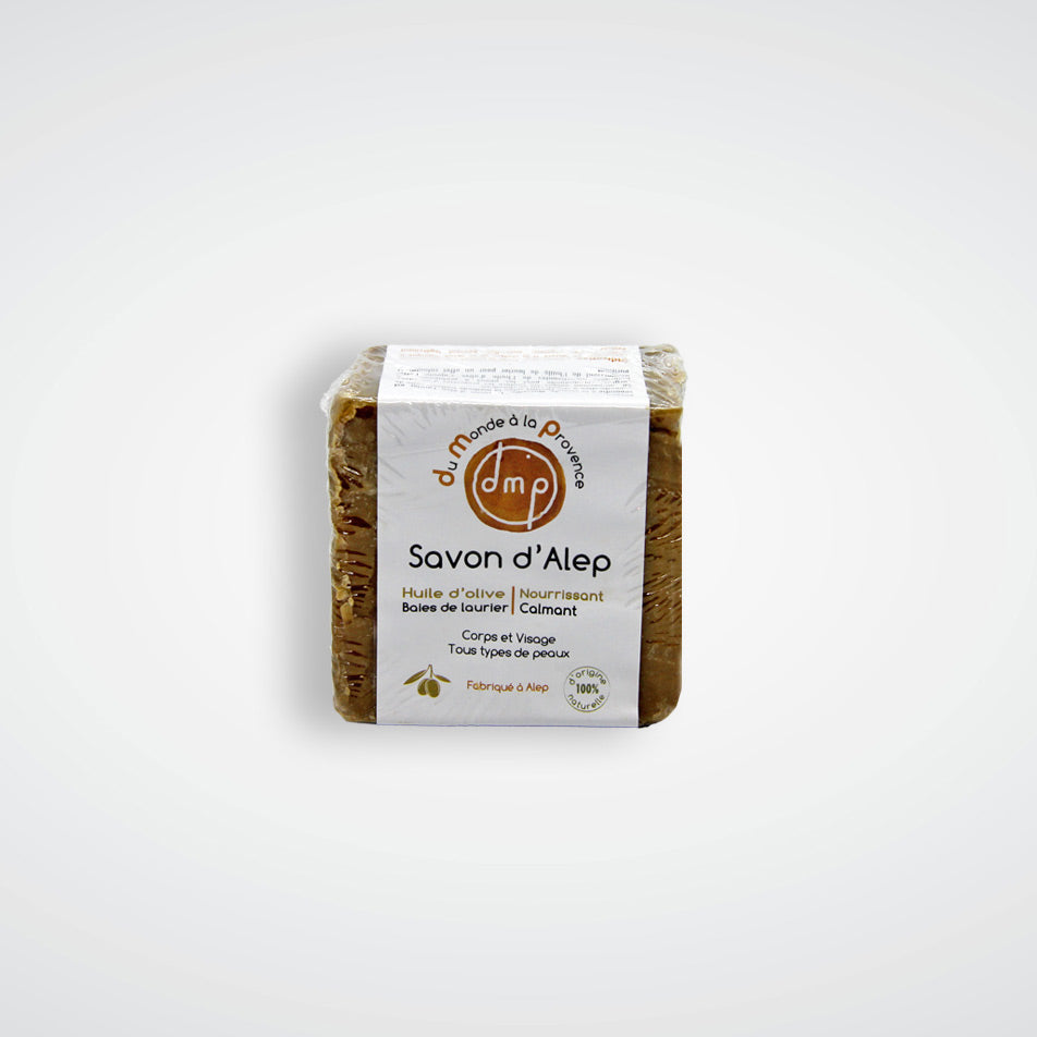 Savon d’Alep solide à l’Huile d’Olive et Huile de baies de Laurier Corps et Visage – 190g