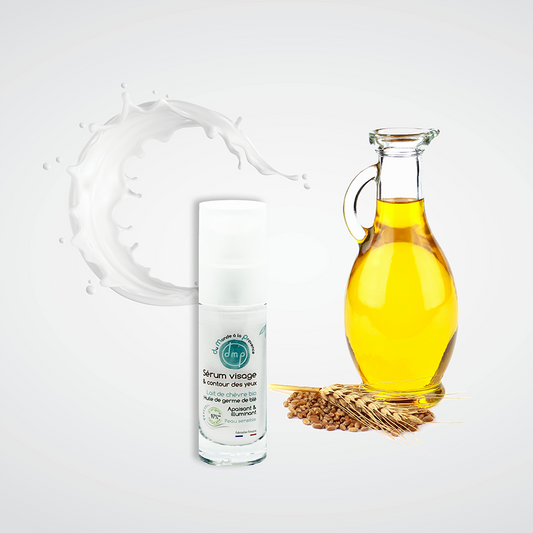 Sérum visage et contour des yeux au Lait de Chèvre BIO – 30ml