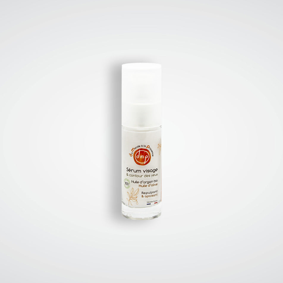 Sérum visage et contour des yeux à l’Argan BIO parfum Fleur d’Oranger – 30 ml