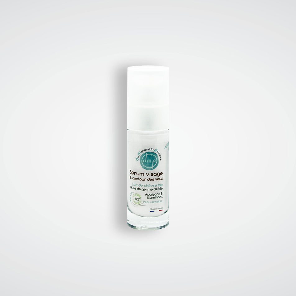 Sérum visage et contour des yeux au Lait de Chèvre BIO – 30ml
