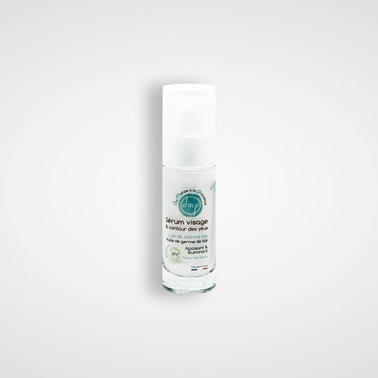 Sérum visage et contour des yeux au Lait de Chèvre BIO – 30ml