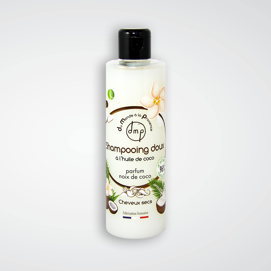 Shampoing doux parfum Noix de Coco – 250ml